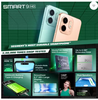 Infinix SMART 9HD