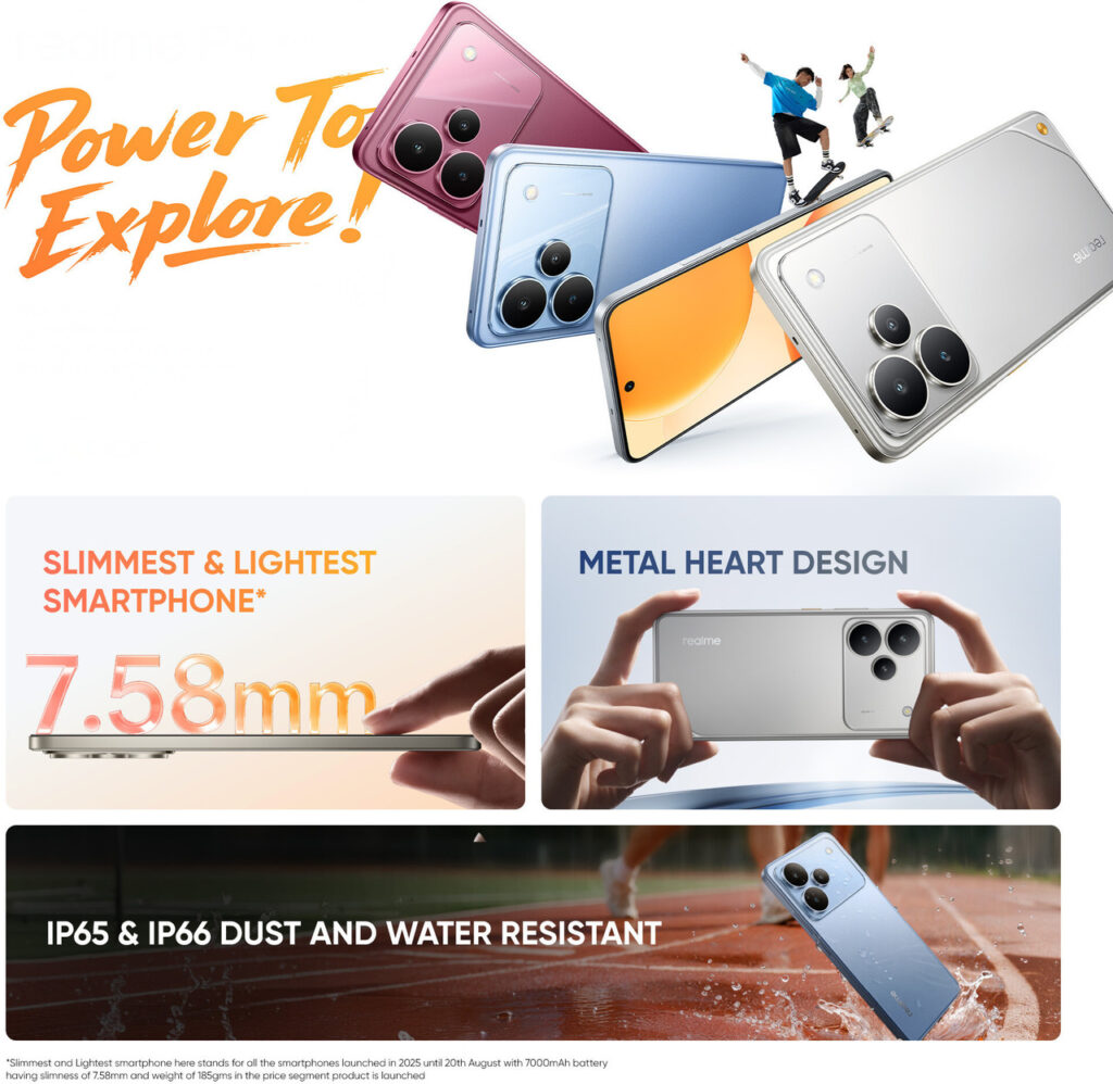 realme p4 5g series